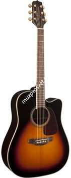 TAKAMINE G70 SERIES GD71CE-BSB электроакустическая гитара типа DREADNOUGHT CUTAWAY, цвет санберст - фото 42876