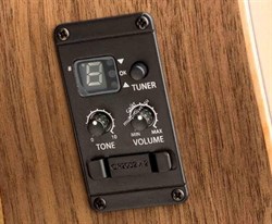 TAYLOR GS MINI-e Walnut GS Mini, гитара электроакустическая, форма корпуса парлор, жесткий чехол - фото 42903