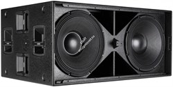 RCF SUB 9006-AS (13000494)  Активный сабвуфер прямого излучения, усилитель 3600 Вт, 142 дБ, 30 - 400 Гц, динамики 2 х 18"(4" v.c.), встроенный DSP с пресетами, RDNet, задержка, ФВЧ, режим «кардиоида» для стека из трех штук, деревянный корпус, 1188 х 785 х - фото 43151