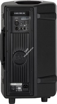 RCF HD 10-A MK4 (13040024)  Активная двухполосная АС, усилители D-класса: 450+150 Вт, 50 Гц - 20 кГц, 129 дБ, динамики: 10" + 1", рупор 90° х 60°, вход: XLR/Jack, выход XLR, FIR фильтры, защита от перегрузки, перегрева, К.З., полипропиленовый композитный  - фото 43312