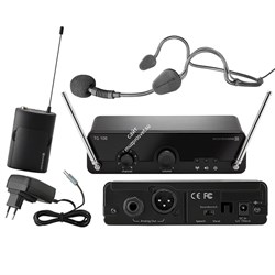 beyerdynamic TG 100 B-Set 174-184 МГц   # 704903 Микрофонная головная радиосистема (ресивер TG100R, поясной передатчик TG 100 B, головной микрофон TG H34, блок питания 12 В) - фото 43555