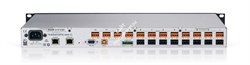 Biamp TesiraFORTE TI. Цифровая аудиоплатформа. 12 входов, 8 выходов, 8 каналов через USB, эхоподавление (AEC), телефонный интерфейс, OLED дисплей, высота 1U. - фото 43962