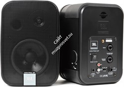 JBL Control 2P Пара активных АС 2 полосы, 35Вт, вход XLR/RCA, черный пластик - фото 44426