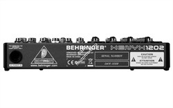 BEHRINGER 1202 микшер, 4 моновхода, 4 стереовхода, 1 AUX-шина - фото 44480