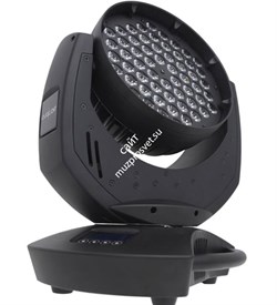 GLP VOLKSLICHT 60 Zoom RGB (black) LED moving head, 60 Luxeon rebel LEDs (R18xG21xB21), зум, строб, диммер, DMX адрес 001,180W - фото 44553
