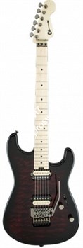 Charvel Pro-Mod San Dimas Style 1 HH FR, Maple Fingerboard, Black Burst Электрогитара Charvel Pro Mod, серия San Dimas, черная - фото 44654