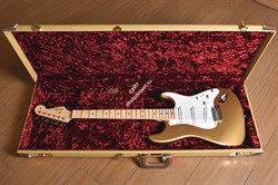 Fender American Original '50s Stratocaster®, Maple Fingerboard, Aztec Gold Электрогитара с кейсом, цвет золотистый - фото 44665