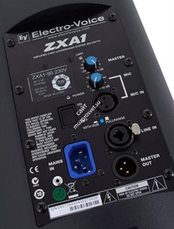 Electro-Voice ZxA1-90B активная акуст. система 2-полос., 8', 800 W, 90°x50°, 123 dB, цвет черный - фото 45071
