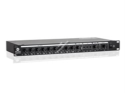 RCF PR 4093  Микшер-предусилитель, 6 универсальных входов, фантомное питание, 1 XLR стерео выход, 1 моно выход 6,3J, 1 MIC выход 6,3J, подключение к устройству записи RCA разъемы, светодиодный индикатор уровня выходного сигнала, Питание 1230В или от источ - фото 45268