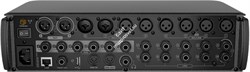 RCF M 18 (17140073)  Компактный цифровой микшерный пульт, входы: 8 мик + 10 лин, два мастер-выхода, 6 AUX, выход на наушники, 19 эффектов (3 SEND, 16 INSERT). Все органы управления реализованы в управляющем ПО для iPad. Wi-Fi, LAN, USB, MIDI. - фото 45364