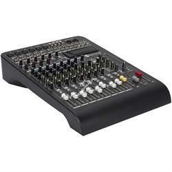 RCF L-PAD 8C  (17140030)  Микшерный пульт, 4 микрофонных входа, 3 стерео входа, 1 AUX, компрессор на 2-х микрофонных входах, 3-полосн./2-полосн. EQ, внешний БП. - фото 45424