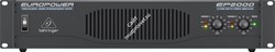 Behringer EP2000 усилитель 2-канальный. Мощность (на канал): 1000Вт•2?, 750Вт•4?, 400Вт•8? мост 2000Вт•4?, 1500Вт•8?, подключение: винтовой клеммный зажим + Speakon, 2U, вес 15,7кг - фото 45427
