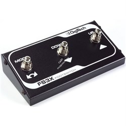 Digitech FS3X фут-свич 3-хкнопочный. Кабель TRS в комплекте. - фото 45566