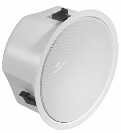 Genelec AIC25 активная 2-полосная потолочная АС, НЧ 5" 40Вт, ВЧ 0.75" 40Вт. Внешний усилитель. Вх/вых: XLR, вход RCA. Макс. SPL 100 дБ, 62Гц-25кГц (±6 дБ). Кроссовер 3кГц. Габариты (ДхГ): 284х158мм. Вес 3кг. Белая. Возможна окраска - фото 45690
