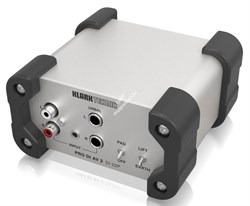 KLARK TEKNIK DI 22P дибокс пассивный стерео, входы небал. Jack L/R, RCA L/R, mini-Jack стерео, выходы трансформаторные XLR - фото 45734