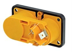 Neutrik NAC3PX панельный разъем PowerCon TRUE1, штекер/гнездо, 16A/250В - фото 45784