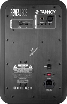 Tannoy REVEAL 802 активный монитор ближнего поля. 100Вт 8”(200мм) НЧ/СЧ драйвер и 1”(25мм) soft dome твитер. SPL 114дБ (макс.) Частотный диапазон 42Hz - 43kHz - фото 45903