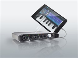 Tascam iXRTP мобильный комплект Audio/MIDI интерфейс для  iOS, MacOS and Windows, микрофон+кабель, настольная подставка и силиконовый чехол для  iXR - фото 45961