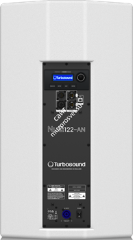 Turbosound NuQ122-AN-WH 2-полосная активная АС, 12"+1" рупор 70°Hx70°V, усилитель 2500Вт с DSP KLARK TEKNIK и сетью ULTRANET, дисплей LCD 128x32, 20 пресетов (19 пользовательских). 55-18000Гц (-3дБ), 128дБ пик. 8 точек подвеса М10, адаптер 35мм, 656x374x3 - фото 46027