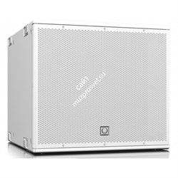 Turbosound NuQ115B-AN-WH активный сабвуфер прямого излучения, 15", усилитель 3000Вт с DSP KLARK TEKNIK, сеть ULTRANET, дисплей LCD 128x32, 20 пресетов (19 пользовательских), 45-150Гц (-3дБ), 132дБ пик, 16 точек подвеса М10, 519x579x620мм, 37кг, белый - фото 46030