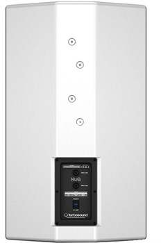 Turbosound NuQ152-WH 2-полосная пассив/би-амп АС, 15"+1" сателлит/монитор, рупор 70°Hx70°V, пассив 650Вт RMS/2600Вт пик, 8Ом. Би-амп НЧ 650Вт RMS/2600Вт пик, 8Ом, ВЧ 75Вт RMS/300Вт пик, 6Ом. 55-20000Гц (-3дБ), 125дБ RMS/131дБ пик. Берёзовая фанера 15мм, 1 - фото 46052