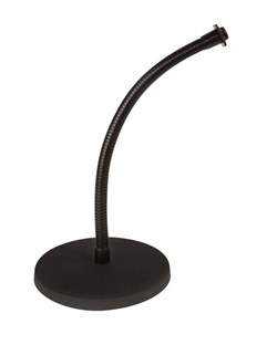 Ultimate Support JS-DMS75 стойка микрофонная настольная Gooseneck 30см, диаметр основания 17.8см, черная - фото 46078
