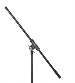 Ultimate Support JS-MCRB100 стойка микрофонная прямая с круглым основанием 84-154см, резьба 5/8", черная - фото 46081
