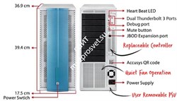 Accusys Gamma 8 x 8TB (64TB) - фото 46261
