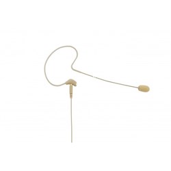 beyerdynamic TG H57c tan (TG)  Конденсаторный головной микрофон (всенаправленный), телесного цвета, 4-контактный  мини XLR, для любых поясных передатчиков beyerdynamic серии TG и предусилителя MA-PVA, ветрозащита в комплекте. - фото 47283
