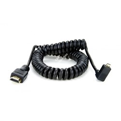 Atomos Micro to Full HDMI Coiled Cable 50 cm - фото 54059