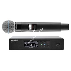 SHURE QLXD24E/B58 P51 710 - 782 MHz вокальная радиосистема с ручным передатчиком BETA58 - фото 54351
