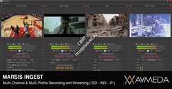 AVMEDA Marsis SDI and IP Multi -Viewer / Recorder / Player Software - фото 54781