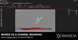 AVMEDA Marsis Server Client CG Software (Web and Desktop Clients) Graphics Engine 4K / HD / SD / IP - фото 54801