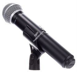 SHURE BLX288E/PG58 K3E 606-630 MHz двухканальная радиосистема с двумя ручными передатчиками PG58 - фото 57466
