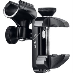 SHURE A75M микрофонный держатель с крепление на обод барабана - фото 57707