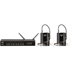 AKG DMS TETRAD Performer Set - цифровая радиосистема с поясным передатчиком + C111 LP + MKG L, диапазон 2.4 GHz - фото 57729