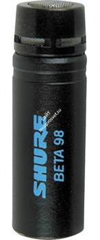 SHURE BETA 98/S миниатюрный суперкардиоидный конденсаторный микрофон для музыкальных инструментов - фото 57745