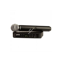 SHURE BLX24E/PG58 K3E 606-630 MHz радиосистема вокальная капсюлем микрофона PG58 - фото 57820