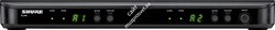 SHURE BLX88E M17 662-686 MHz двухканальный приемник для радиосистем серий PG, SM, BETA - фото 57824