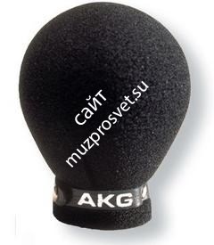 AKG W23 ветрозащита универсальная с застежкой 'кнопка', для микрофонов диаметром до 50мм. - фото 57970