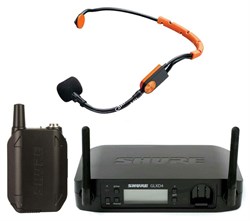 SHURE GLXD14RE/SM31 рэковая цифровая радиосистема GLXD Advanced с головным микрофоном SM31FH, 2.4 GHz - фото 58310