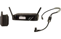 SHURE GLXD14RE/SM35 рэковая цифровая радиосистема GLXD Advanced с головным микрофоном SM35, 2.4 GHz - фото 58315