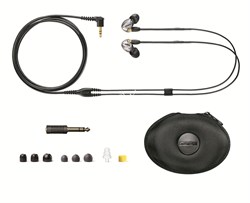 SHURE SE425-V+BT1-EFS беспроводные внутриканальные Bluetooth наушники с двумя арматурными драйверами. Цвет серебрянный. - фото 58521