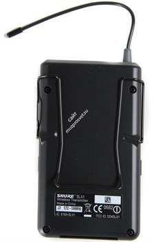 SHURE SLX1 Q24 736 - 754 MHz портативный поясной передатчик для радиосистем SLX - фото 58545