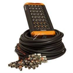 XTRA2408L30/Мультикор; in 24 XLR female, out 8 XLR male; 30 м/BESPECO - фото 58714