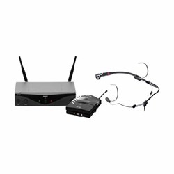 AKG WMS420 Head Set Band U2 (614 - 629), радиосистема с портативным передатчиком + головной микрофон C555L - фото 59310