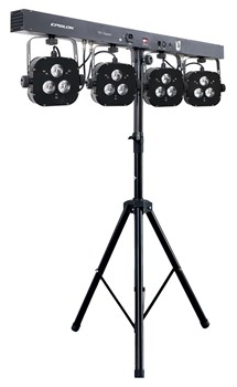 Tri V-System / Портативная система 180 Вт LED, 4х12-15 Вт 5-в-1 (Red, Green, Blue, White / EPSILON - фото 59353