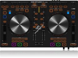 BEHRINGER CMD STUDIO 4a MIDI контроллер для DJ на 4 деки, со встроенным 4 канальным аудио интерфейсом - фото 59410