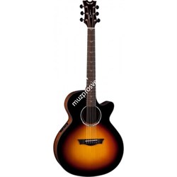 PE PLUS TSB/Performer Plus/Электроакуст. гитара,  Преамп – E304T,Цвет – Tobacco Sunburst/DEAN - фото 59728