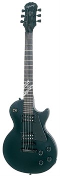 EPIPHONE GOTHIC LES PAUL STUDIO BLACK SATIN электрогитара, цвет черный - фото 60517
